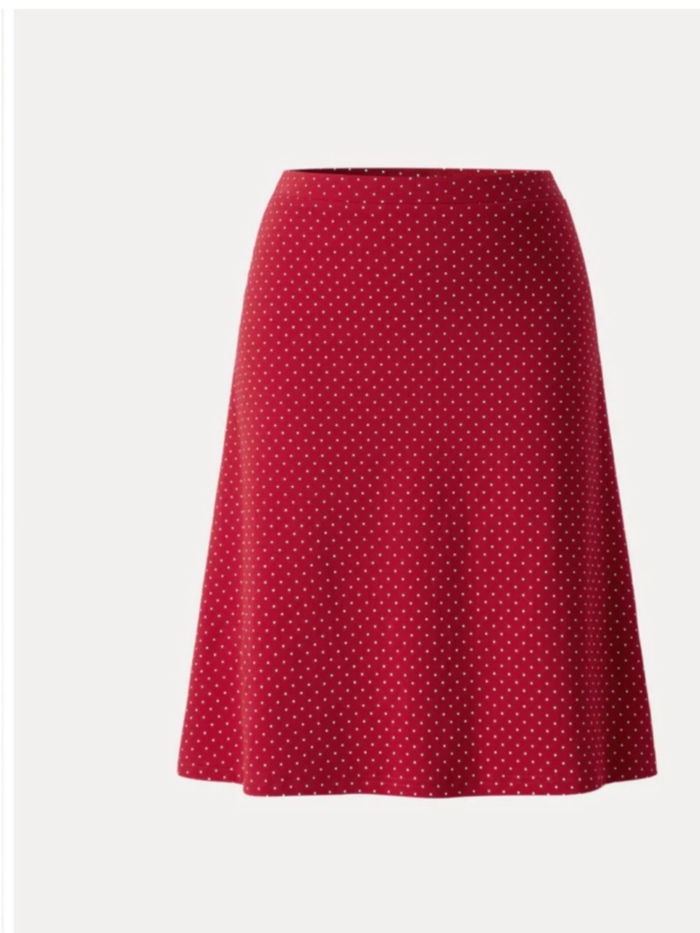 OGL Red Polka A-Line Skirt